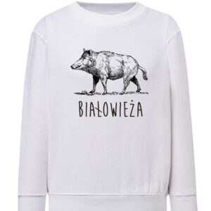 Bluza dziecięca Białowieża. Śladami Dzika