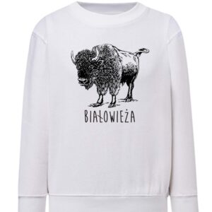 Bluza dziecięca Białowieża. Śladami Żubra