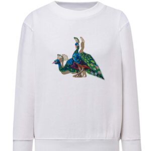 Bluza dziecięca Folk Art - Pawie z Podlasia
