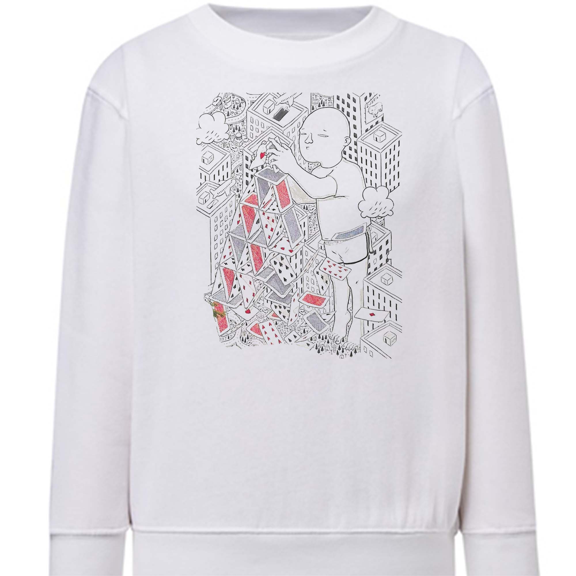 Bluza dziecięca Miasto z Kart - Podlaski Street Art