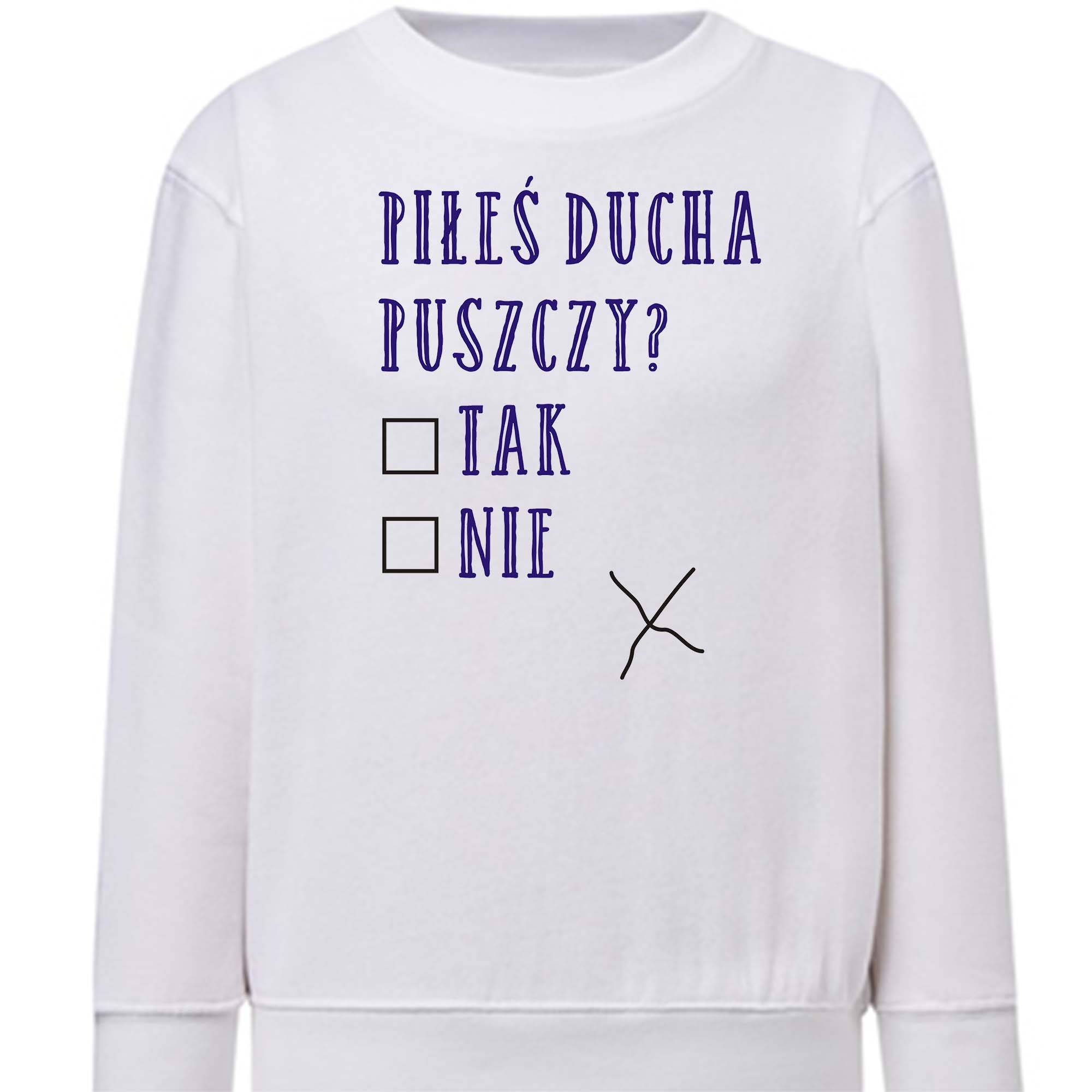 Bluza dziecięca Piłeś Ducha Puszczy - Ankieta Podlaska