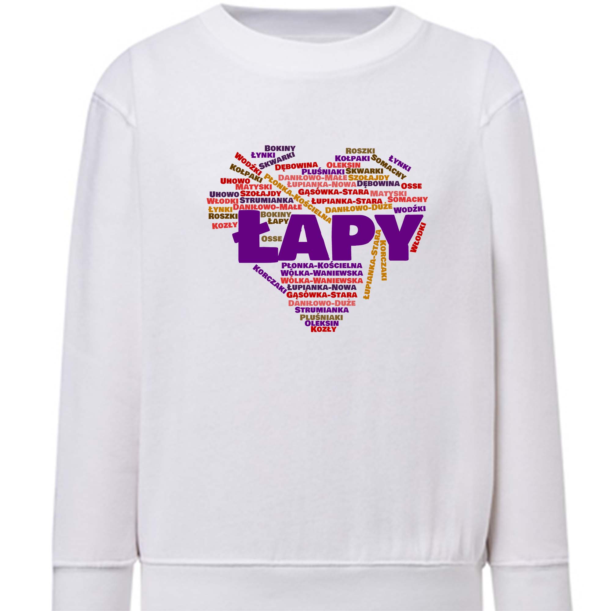 Bluza dziecięca Serce Podlasia - Łapy