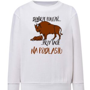 Bluza dziecięca Żubrza Rodzina - Podlaska Siła