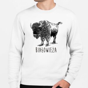 Bluza unisex Białowieża. Śladami Żubra