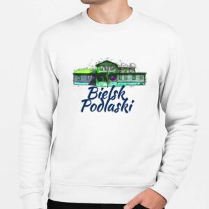 Bluza unisex Bielsk Podlaski - Historia w Drewnie