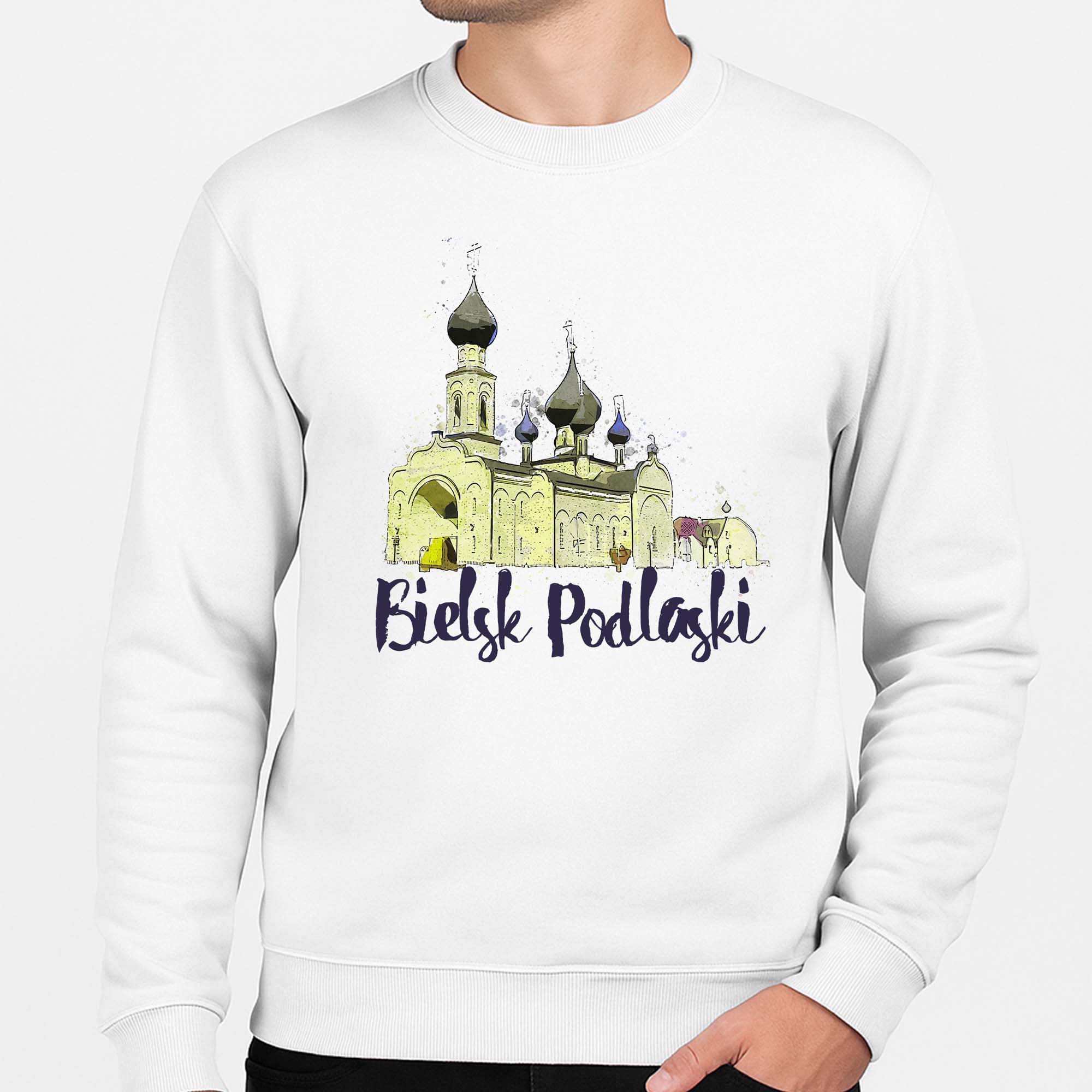 Bluza unisex Bielsk Podlaski - Miasto Cerkwi