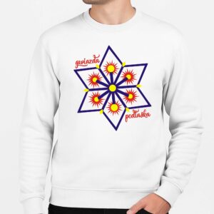 Bluza unisex Folkowa Gwiazda Podlaska