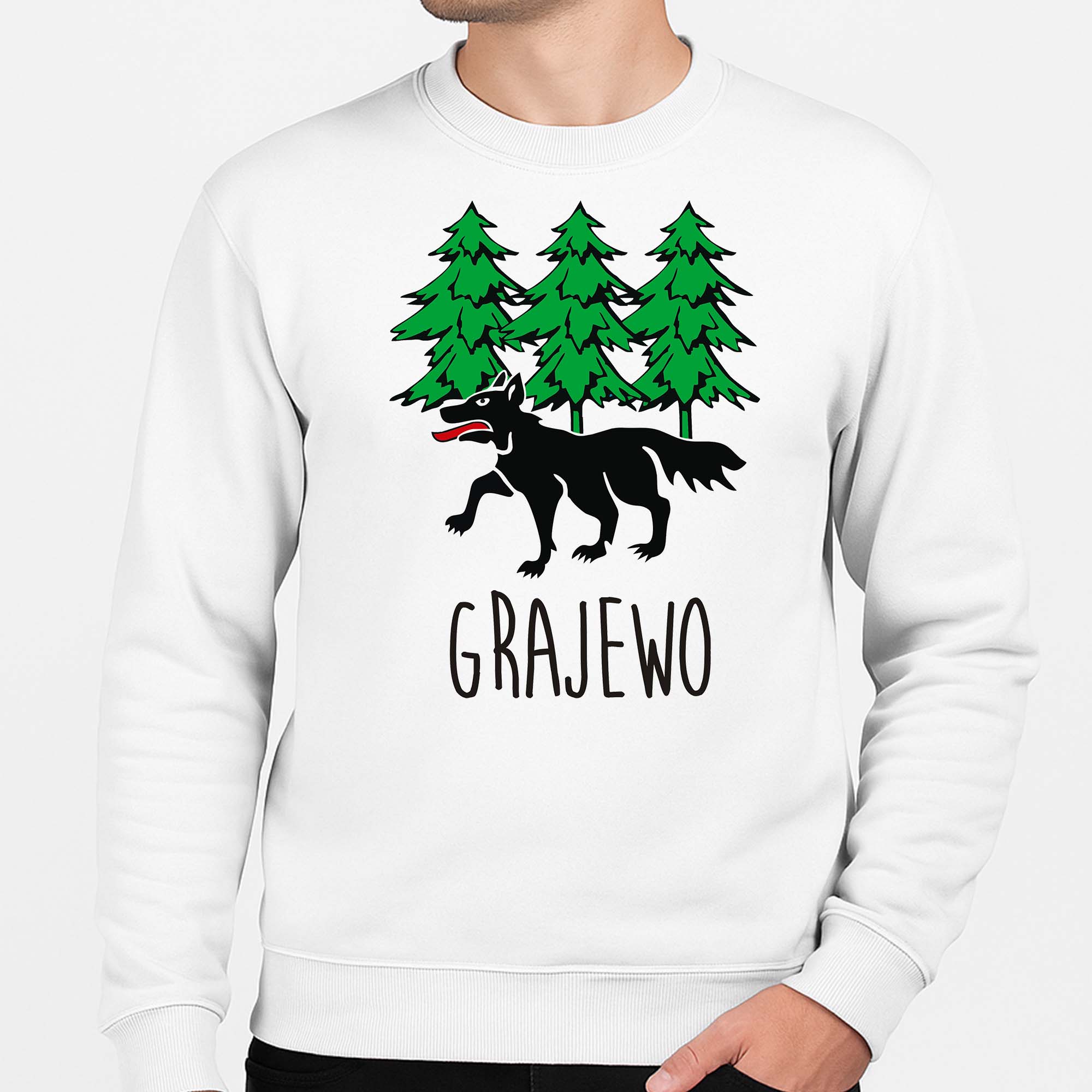 Bluza unisex Grajewo - Wilcza Stolica Podlasia