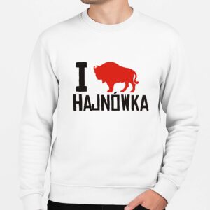 Bluza unisex Kocham Hajnówkę