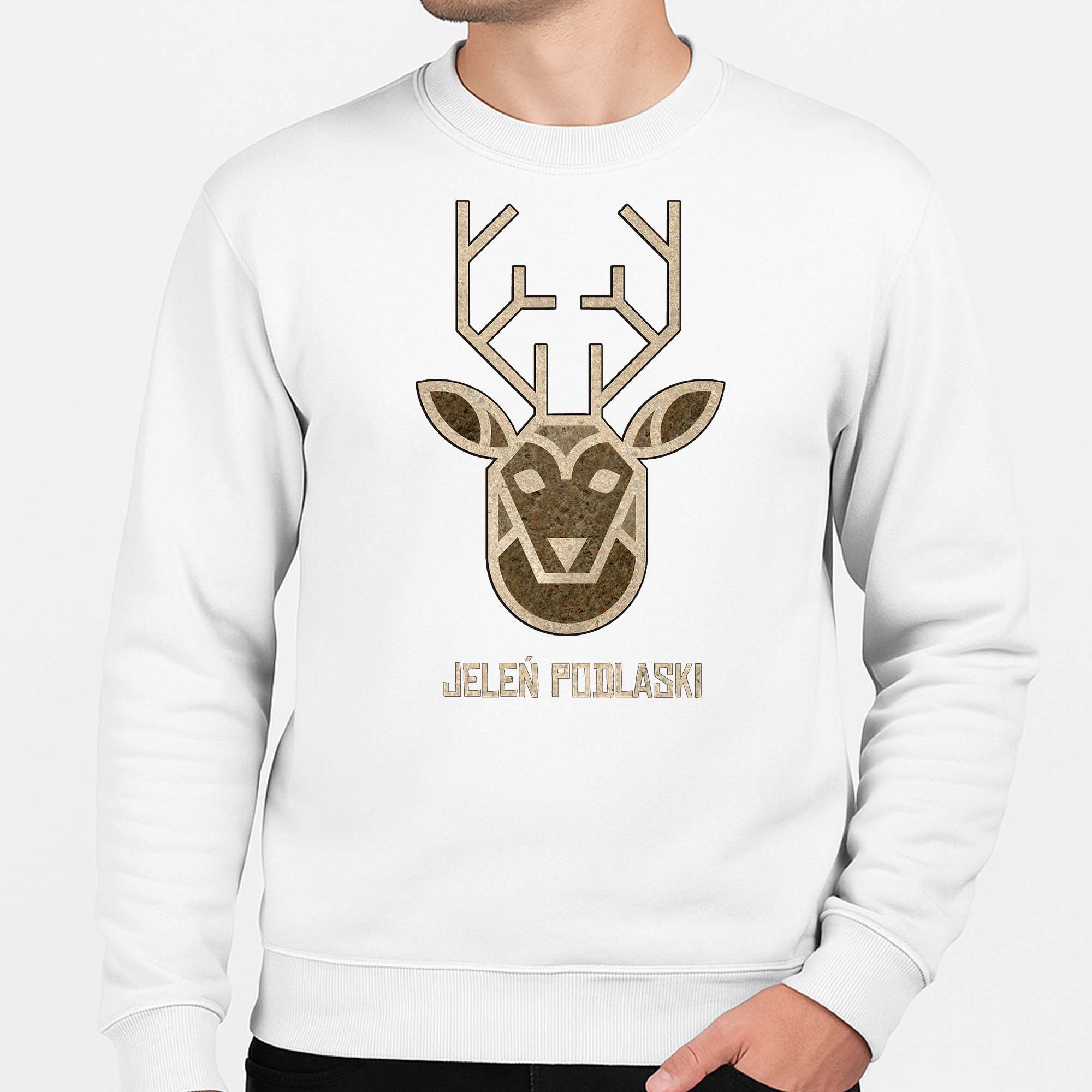 Bluza unisex Leśny Podlaski Jeleń