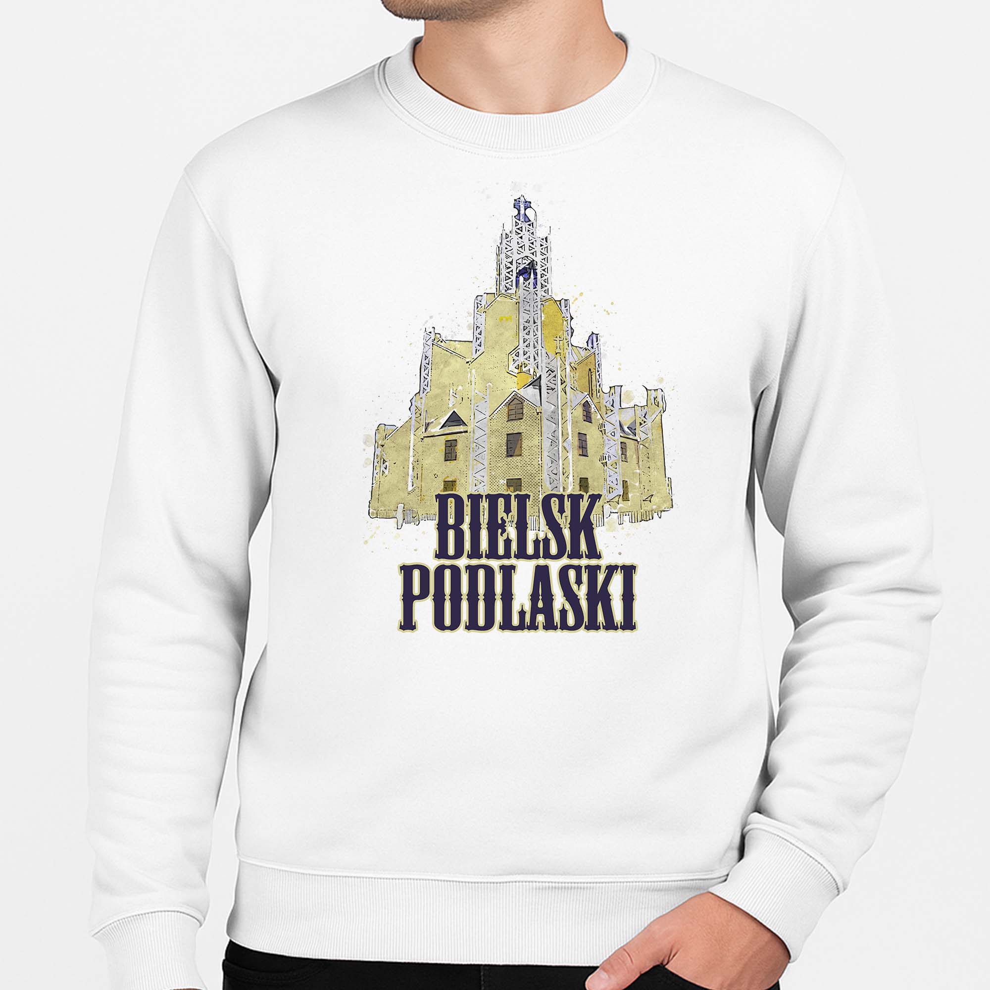 Bluza unisex Miasto Symboli - Bielsk Podlaski