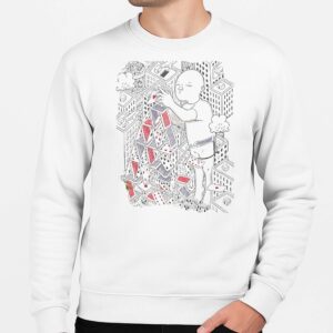 Bluza unisex Miasto z Kart - Podlaski Street Art