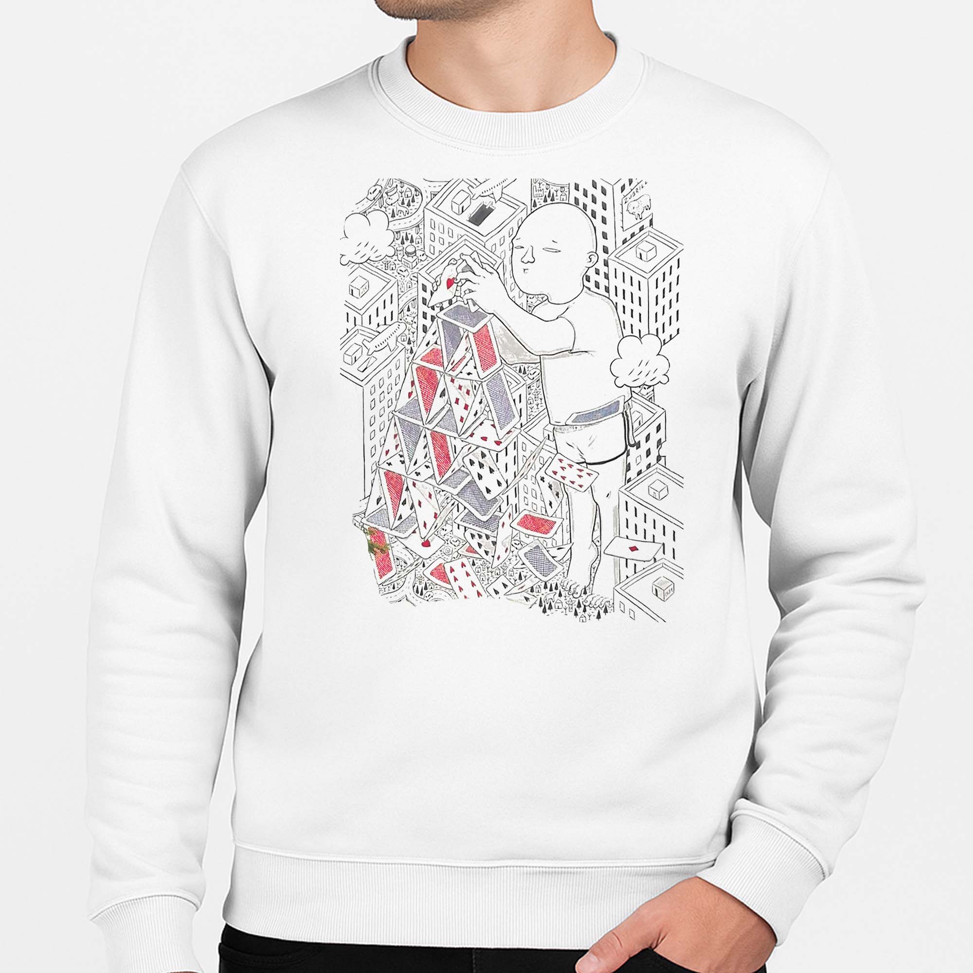 Bluza unisex Miasto z Kart - Podlaski Street Art