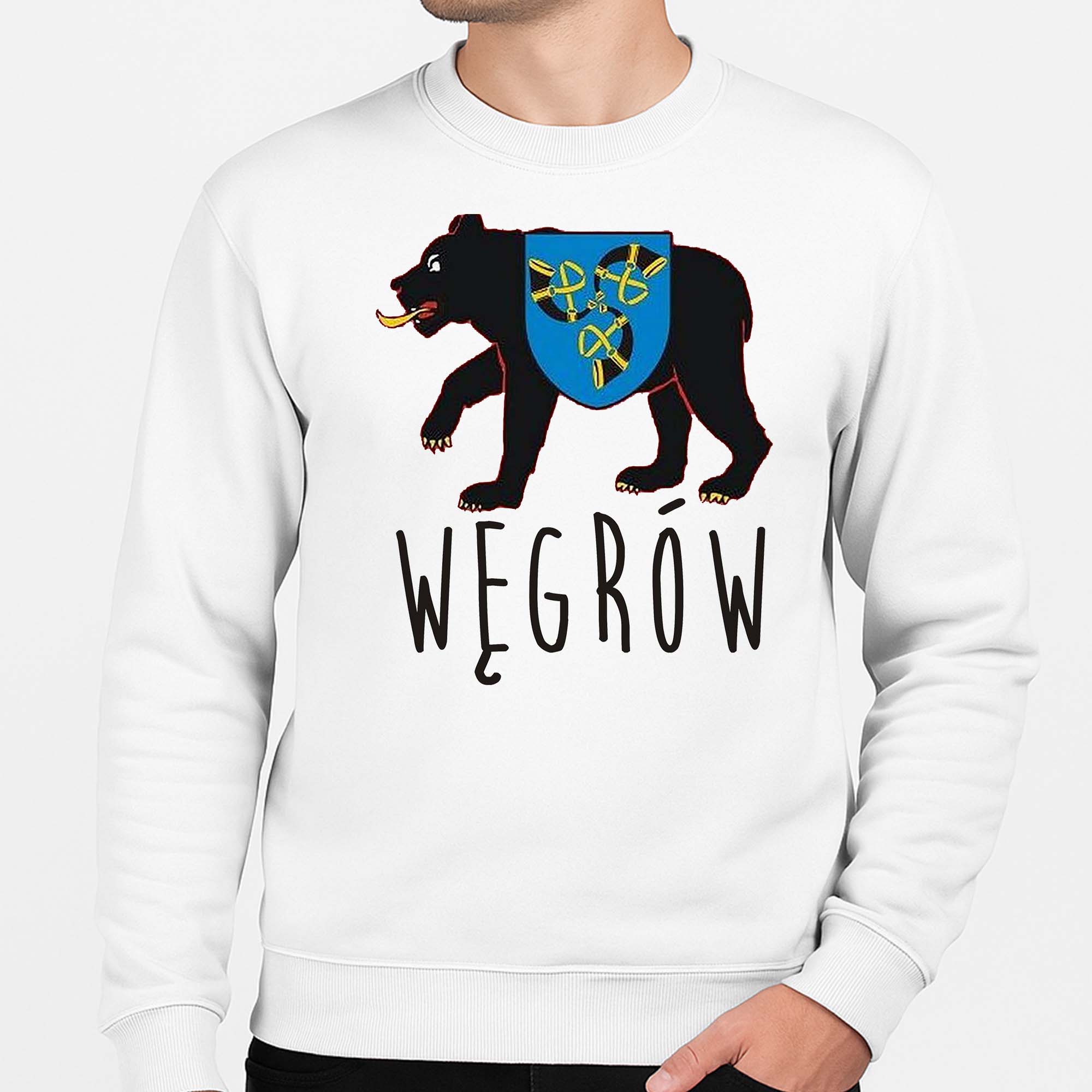 Bluza unisex Pamiątka Podlaska z Węgrowa