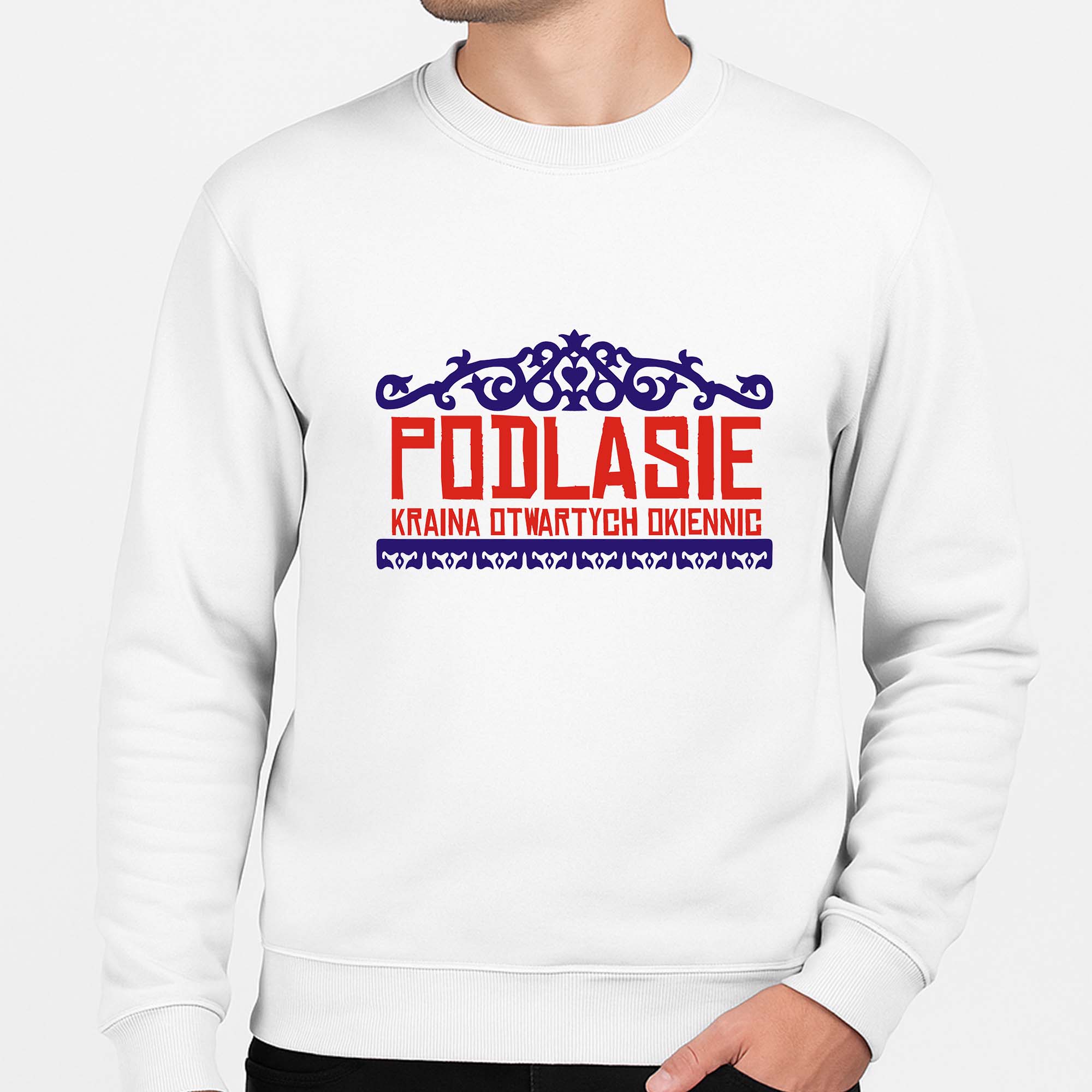 Bluza unisex Podlasie - Kraina Otwartych Okiennic