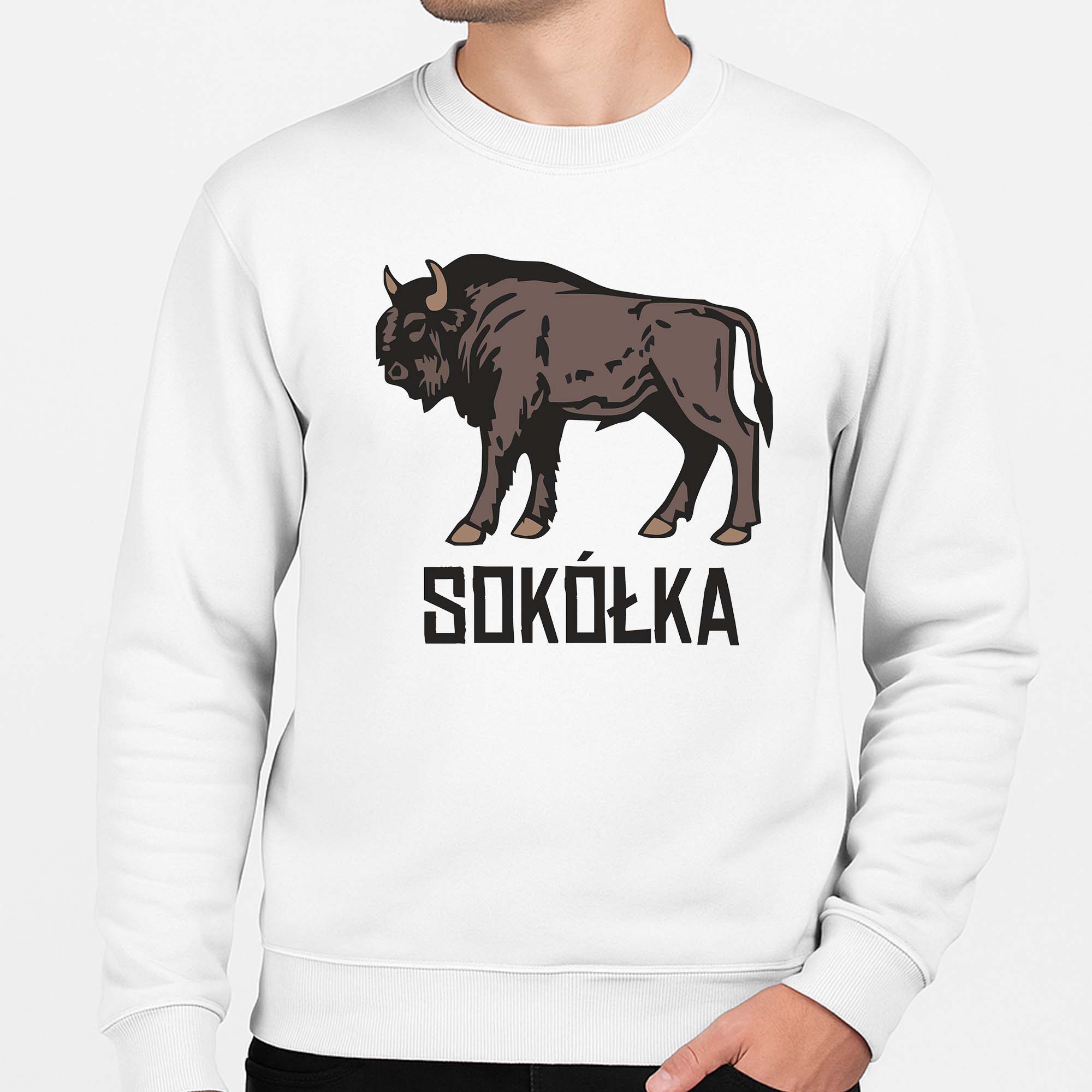Bluza unisex Podlaski Żubr - Sokółka