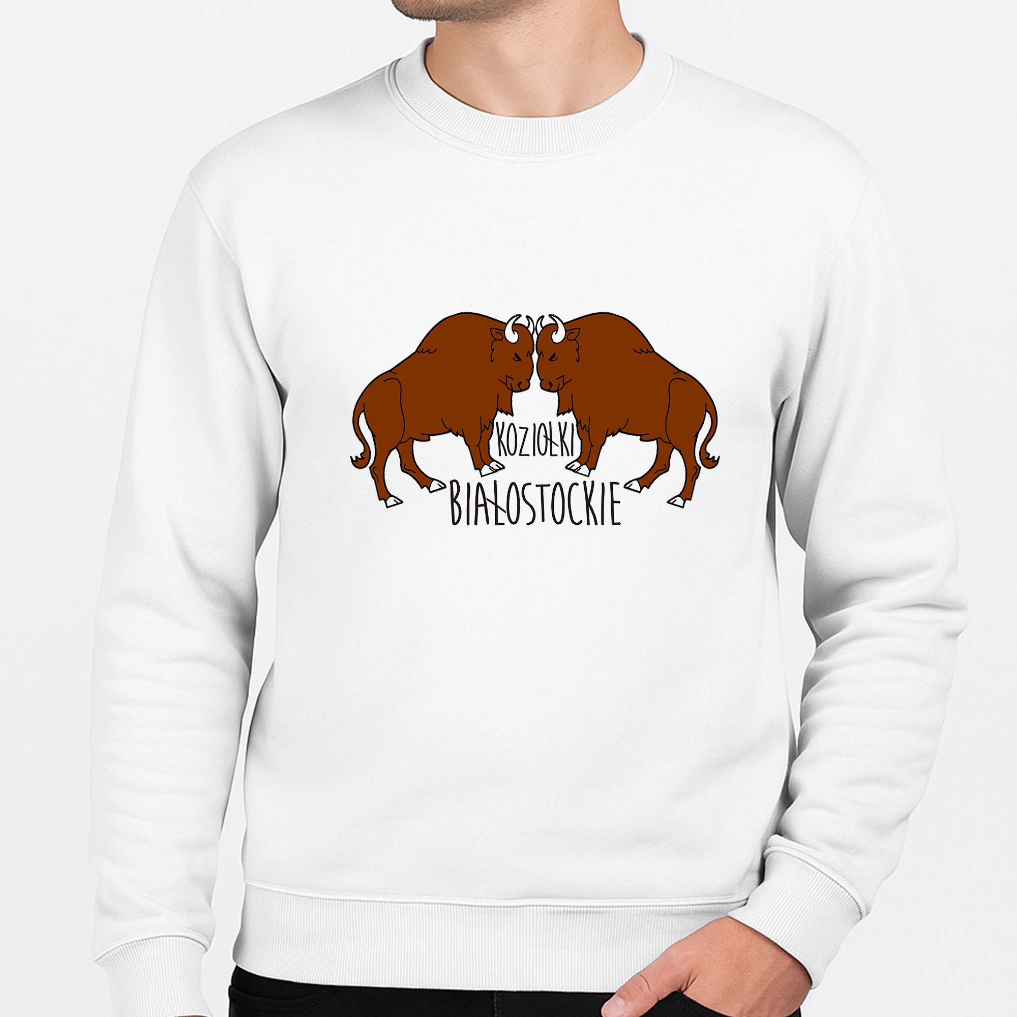 Bluza unisex Podlaskie Koziołki - Made in Białystok