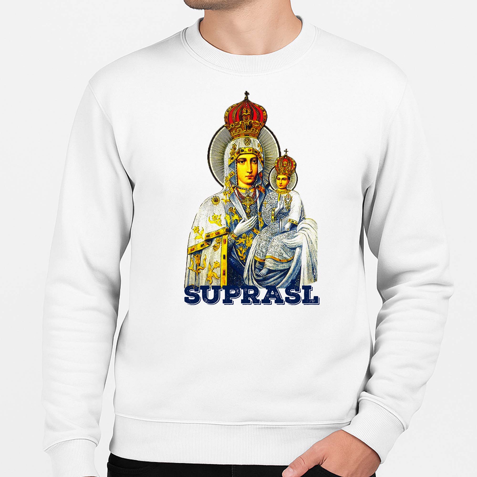 Bluza unisex Suprasl - Duchowe Serce Podlasia