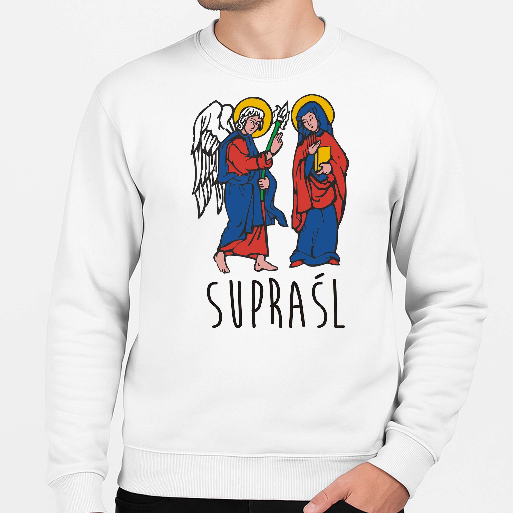 Bluza unisex Światło Podlasia - Supraśl