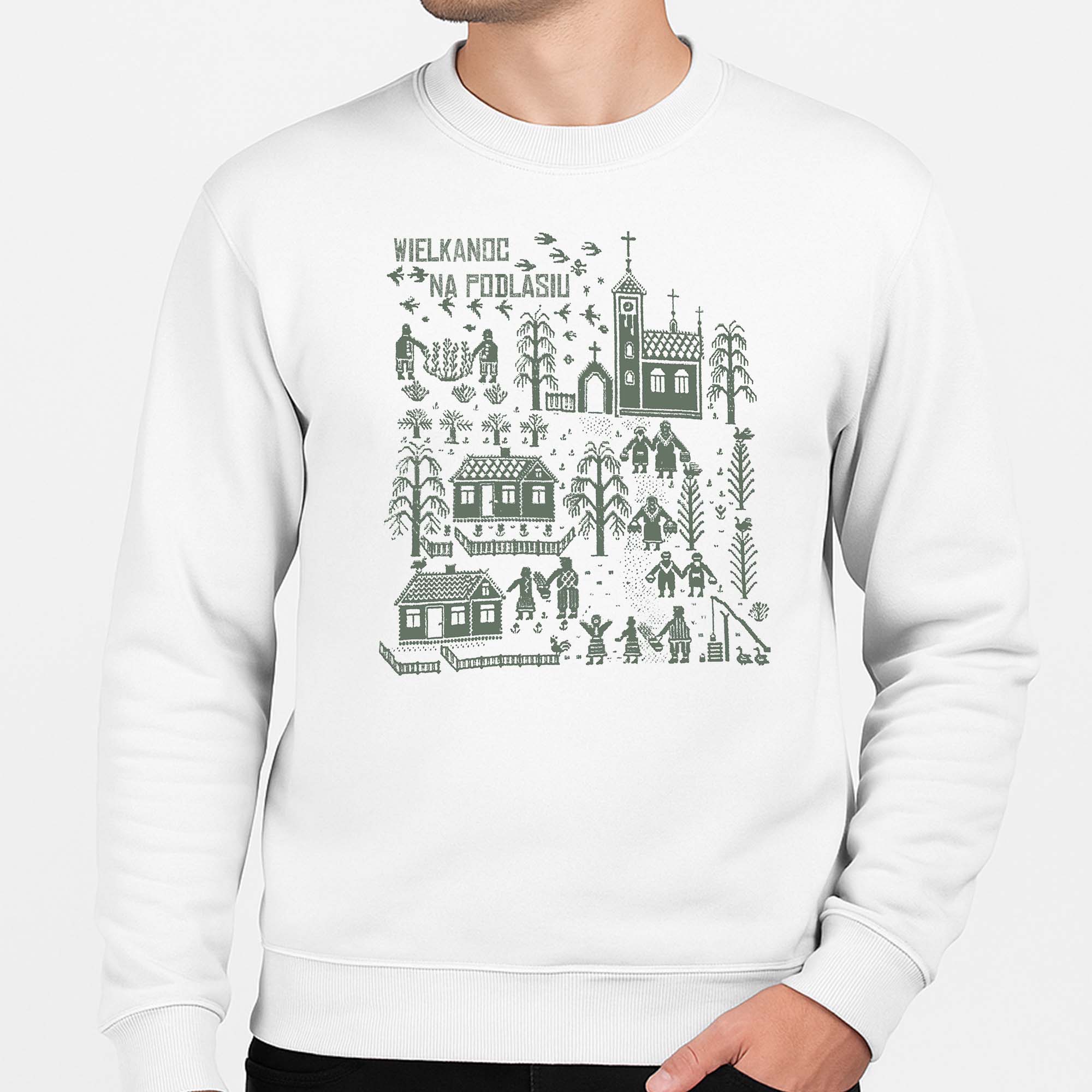 Bluza unisex Tradycyjna Wielkanoc Podlasia