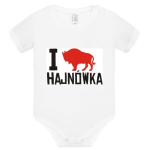 Body dziecięce Kocham Hajnówkę