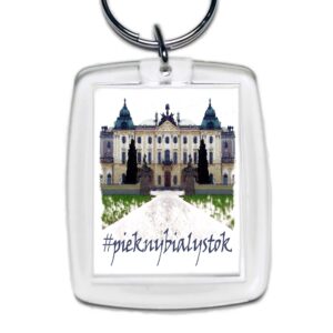 Brelok akrylowy Białystok - Podlaska Perła