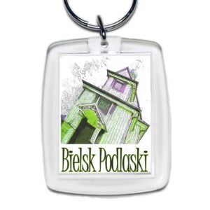 Brelok akrylowy Bielsk Podlaski - Architektura Duszy