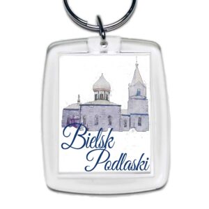 Brelok akrylowy Bielsk Podlaski - Miasto Wielu Kultur