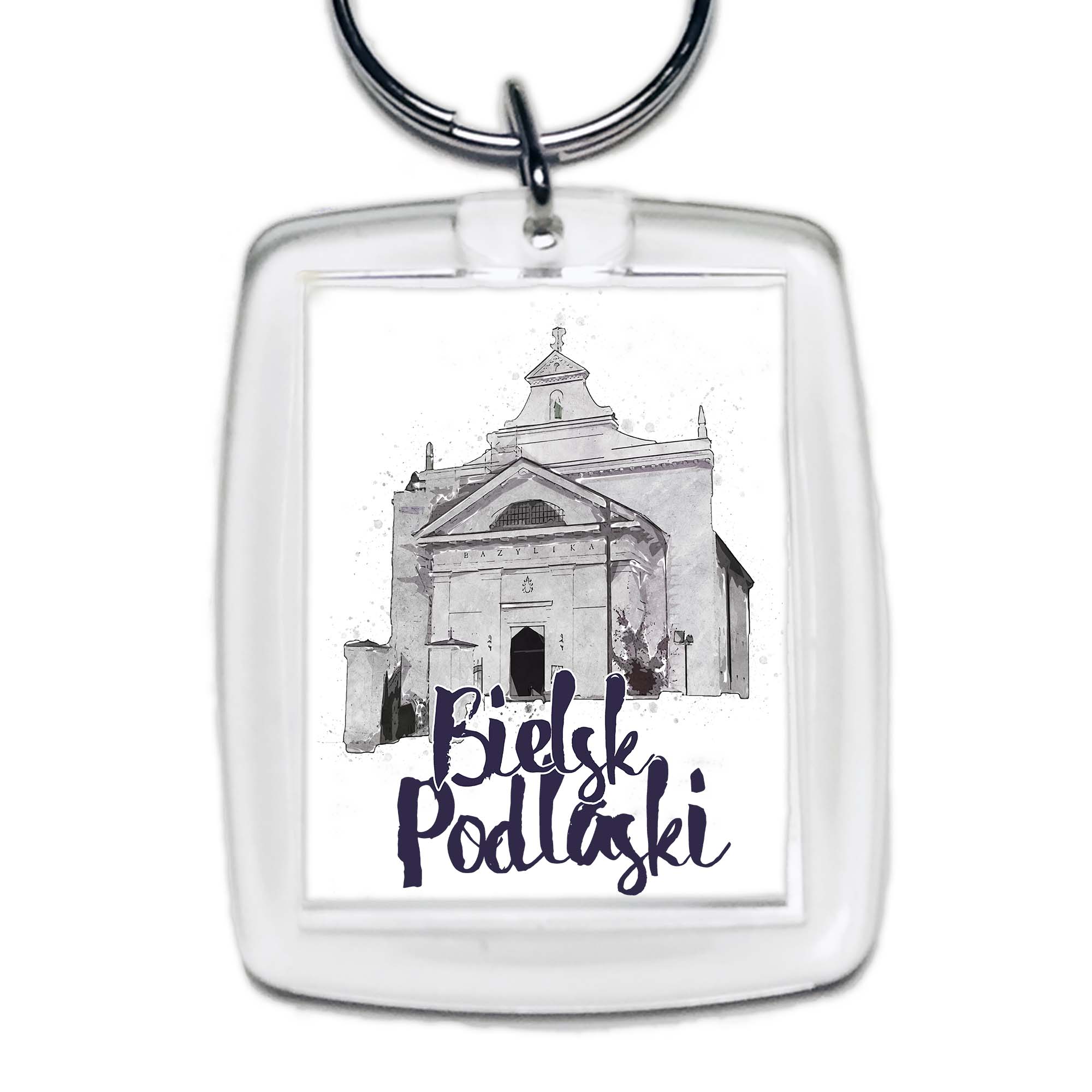 Brelok akrylowy Bielsk Podlaski - Sztuka i Wiara
