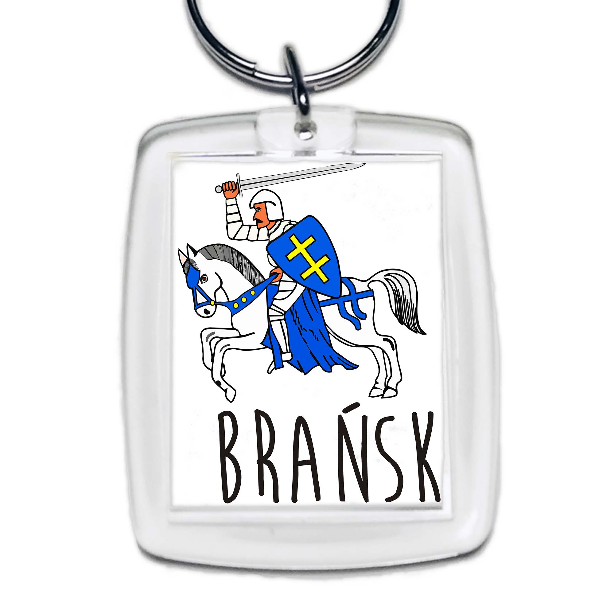Brelok akrylowy Brańsk - Moc i Tradycja