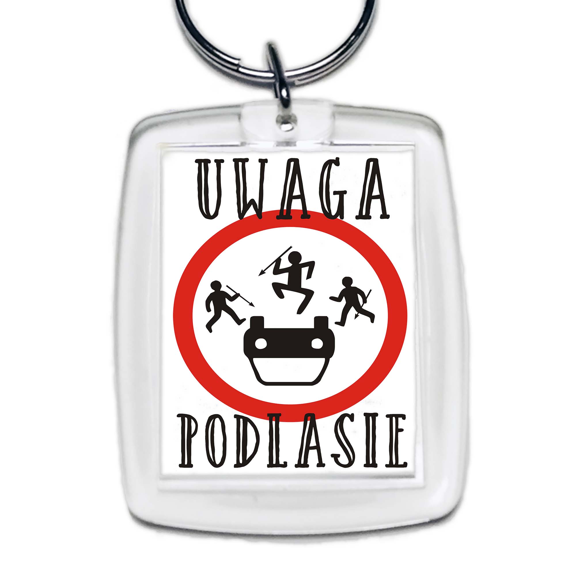 Brelok akrylowy Dziki Wschód - Podlasie