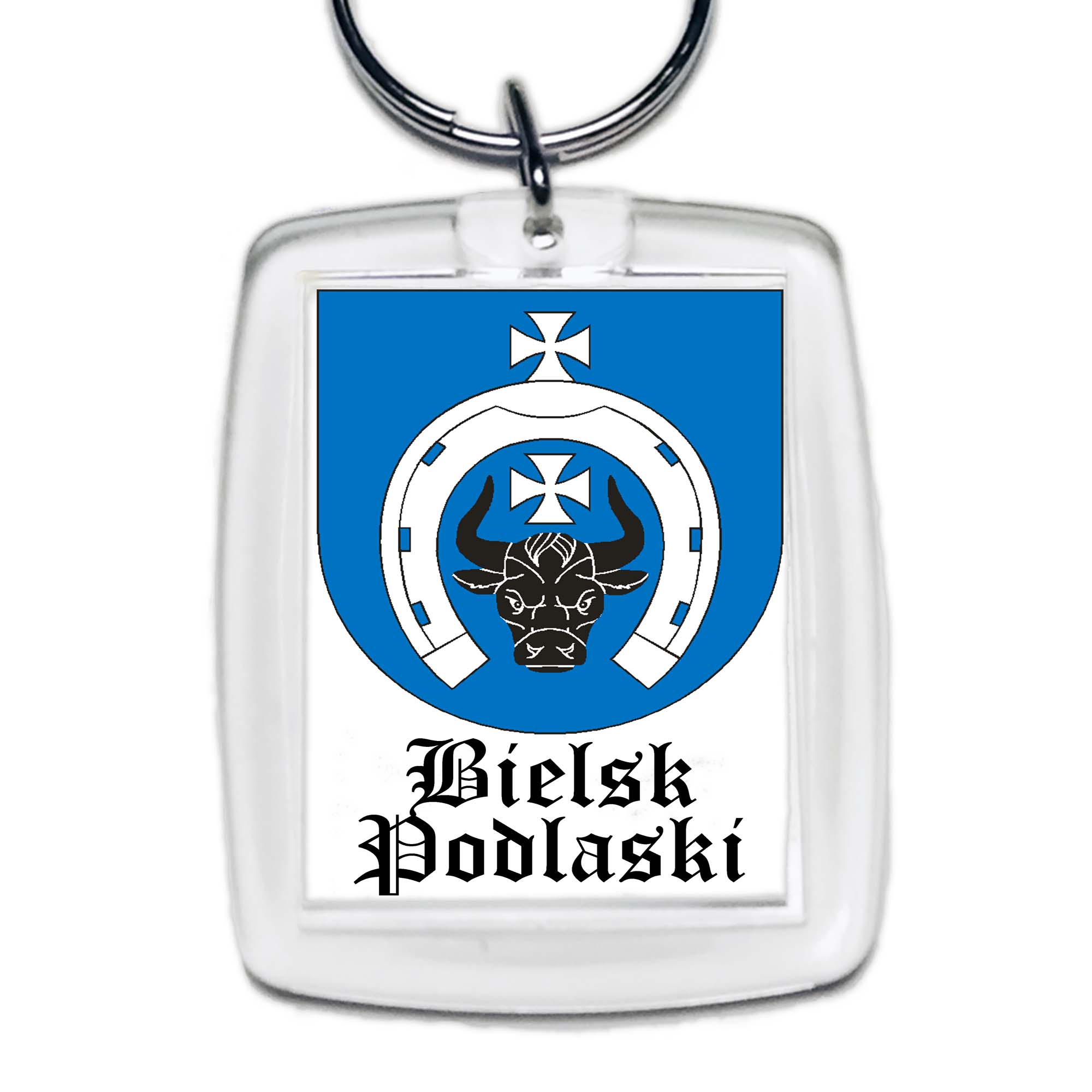 Brelok akrylowy Herb Bielsk Podlaski