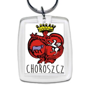 Brelok akrylowy Herb Choroszcz