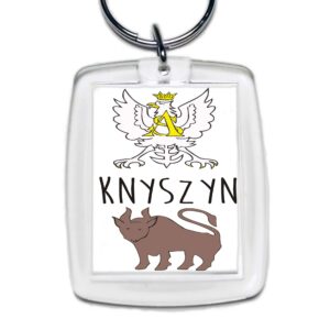 Brelok akrylowy Knyszyn -Królewski Ślad Podlasia