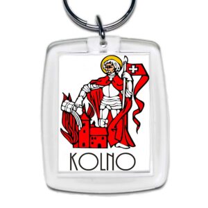 Brelok akrylowy Kolno - Tradycja Podlasia