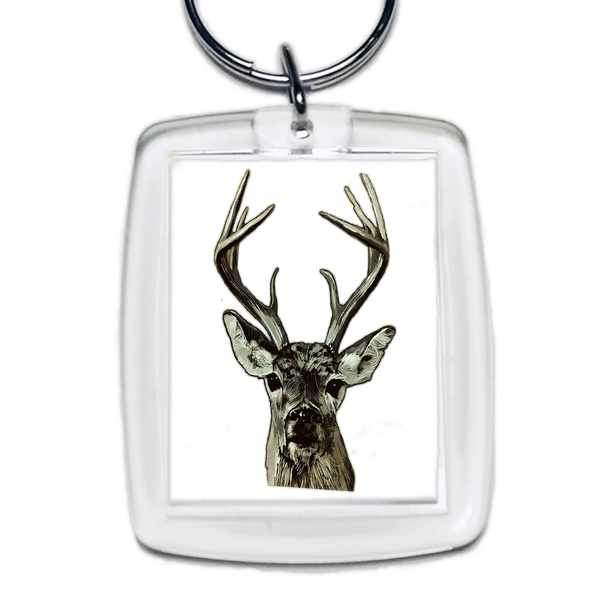 Brelok akrylowy Leśny Strażnik - Podlaski Jeleń