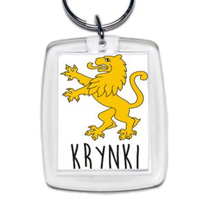 Brelok akrylowy Lew Podlasia - Krynki
