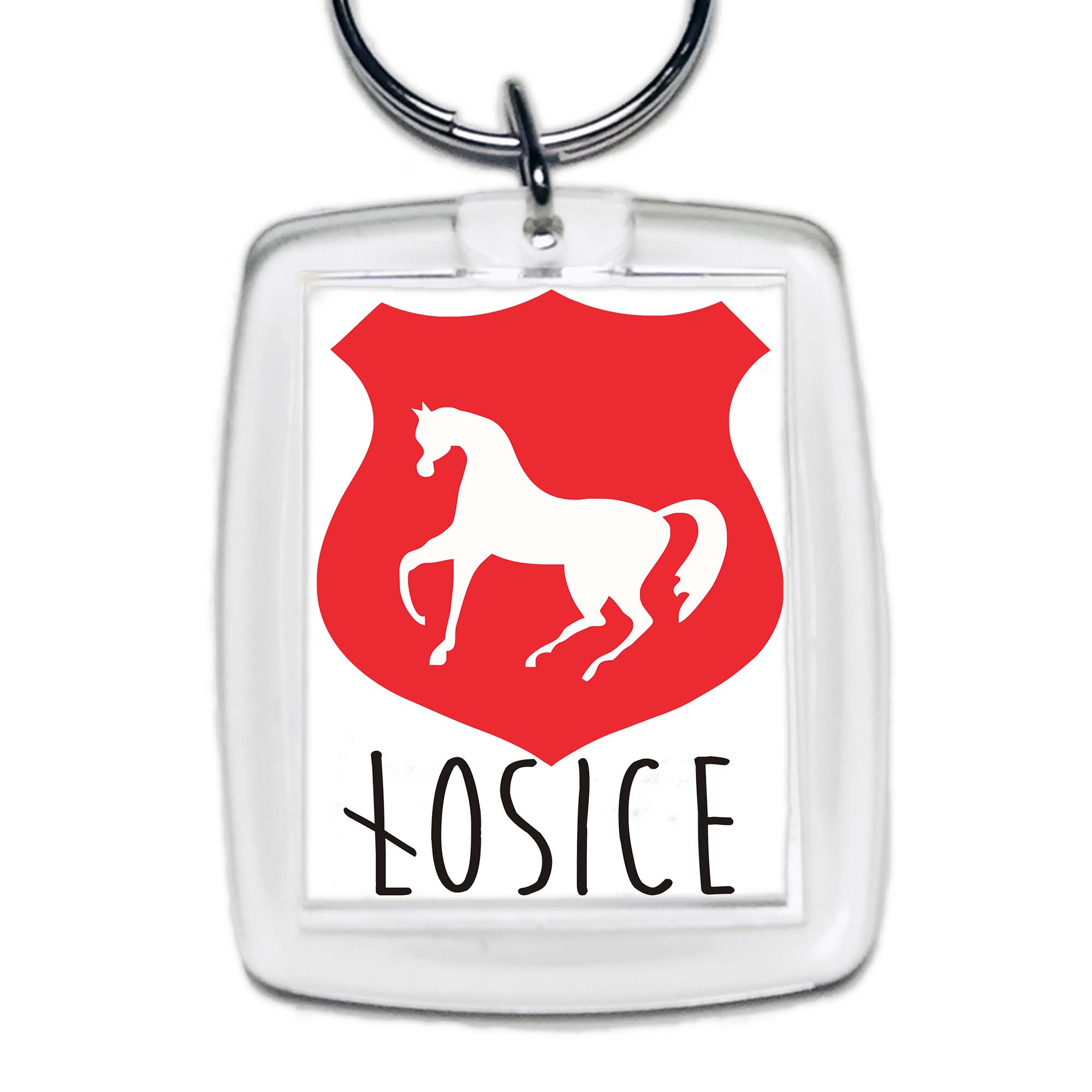Brelok akrylowy Łosice - Energia Podlasia