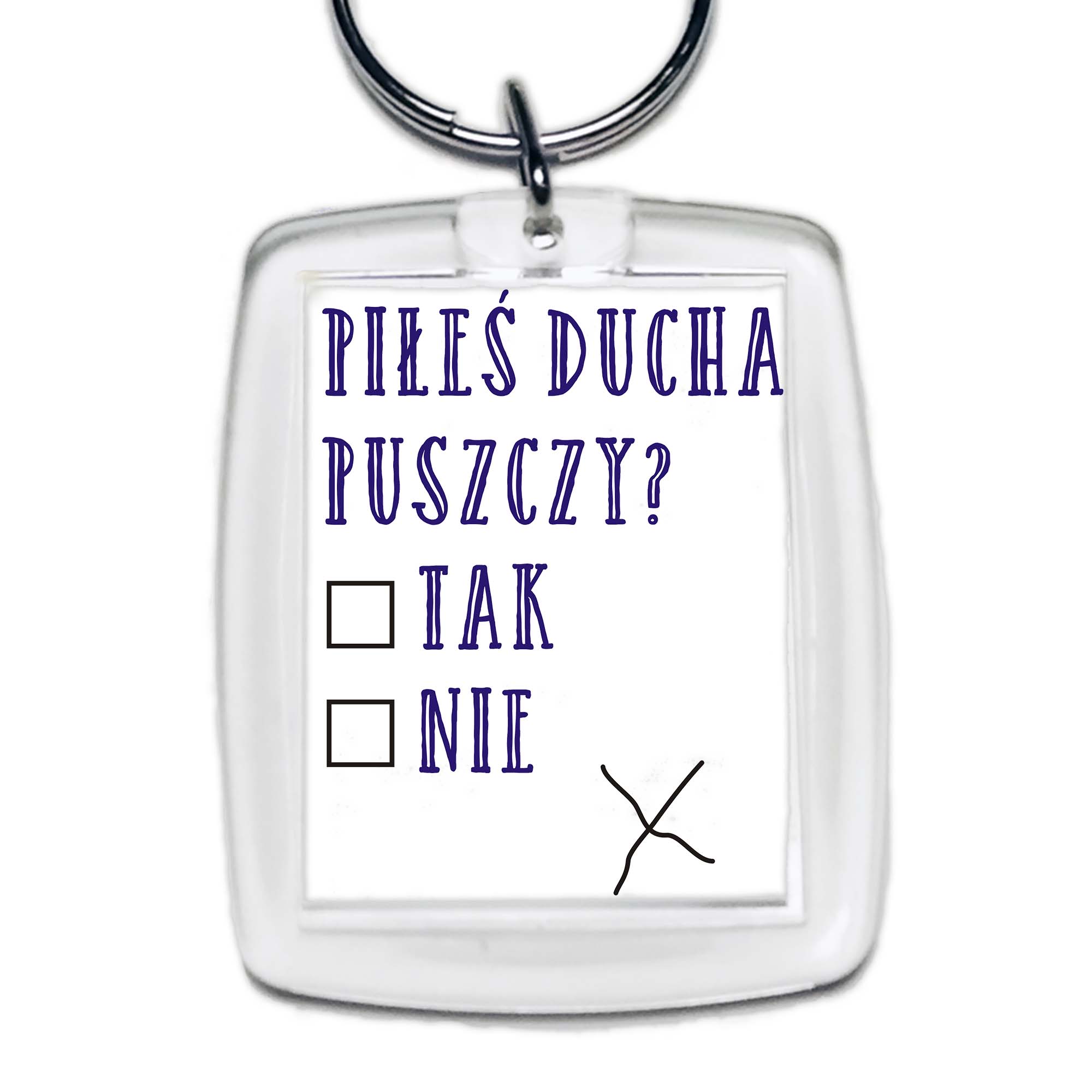 Brelok akrylowy Piłeś Ducha Puszczy - Ankieta Podlaska