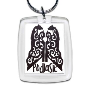 Brelok akrylowy Podlaska Dusza w Wycinance