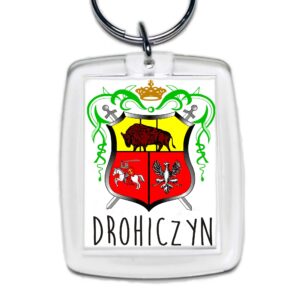 Brelok akrylowy Podlaska Twierdza - Drohiczyn