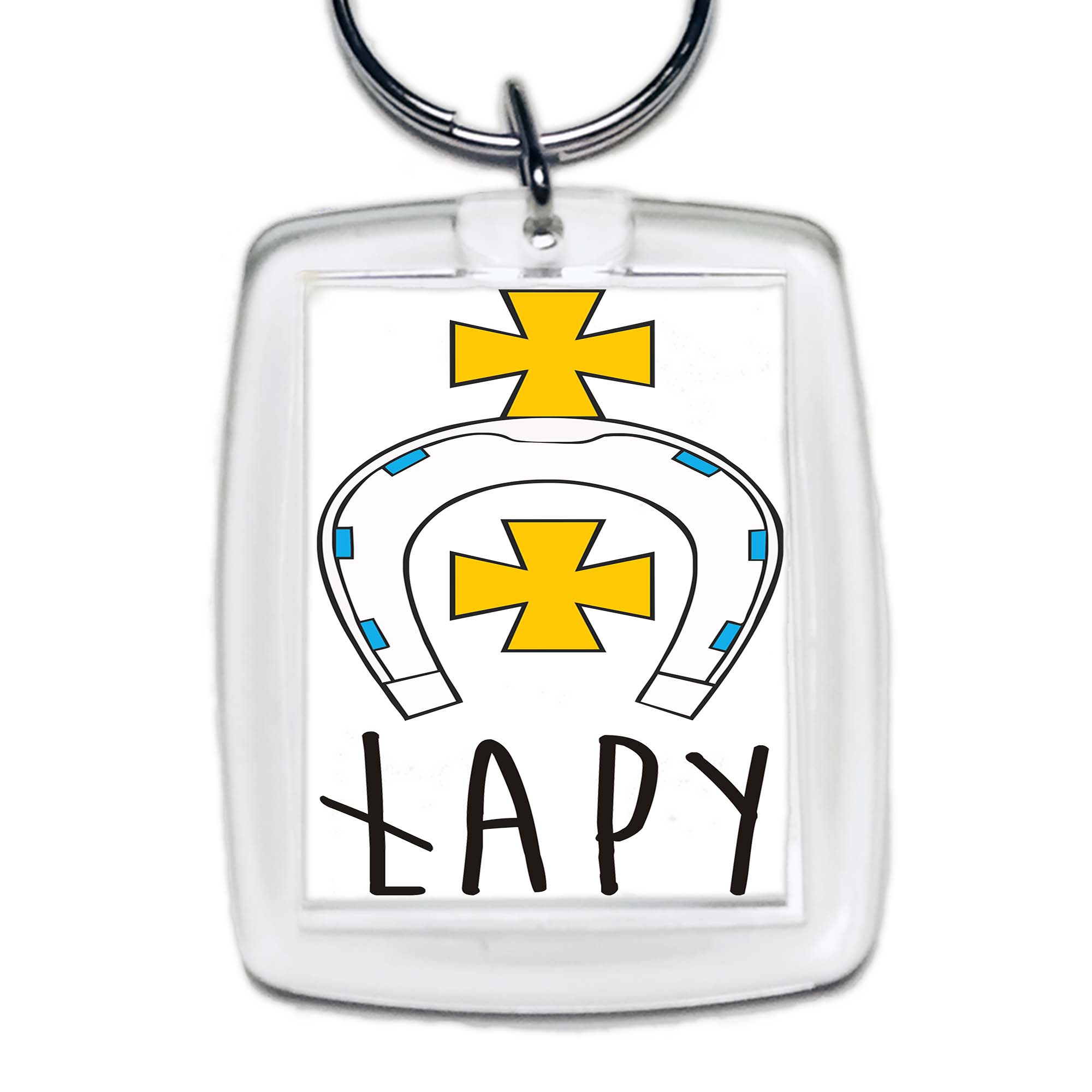 Brelok akrylowy Podlaskie Łapy - Siła i Tradycja