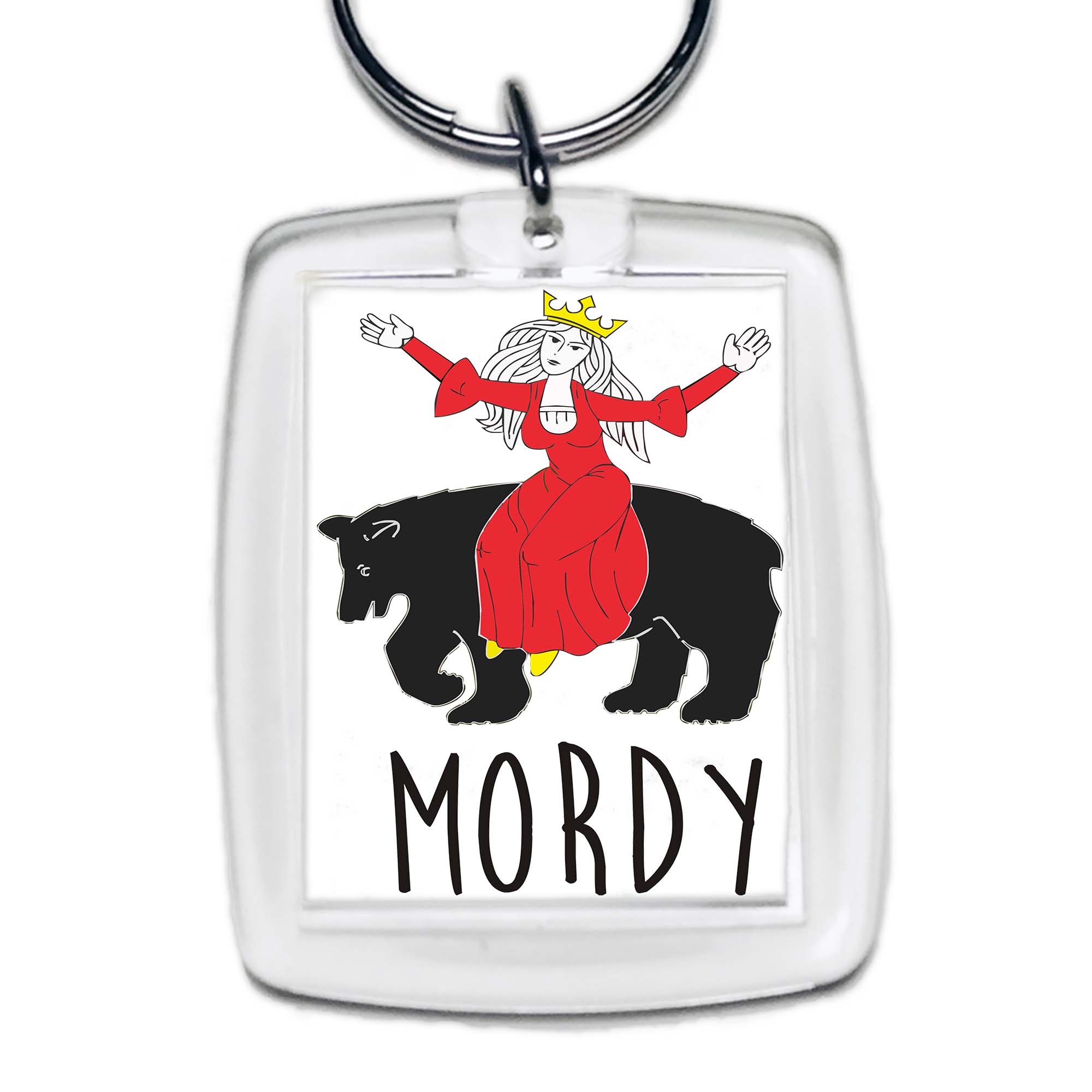 Brelok akrylowy Podlaskie Mordy - Siła i Legenda