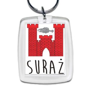 Brelok akrylowy Suraż - Podlaska Strażnica