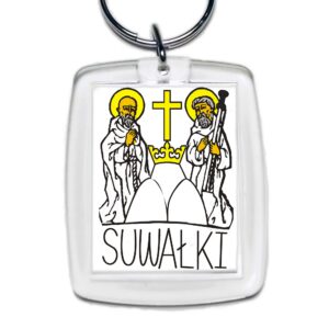 Brelok akrylowy Suwałki - Brama Podlasia