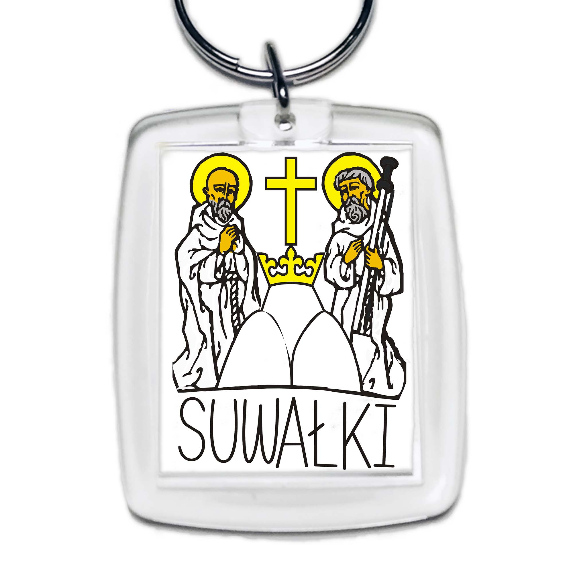 Brelok akrylowy Suwałki - Brama Podlasia