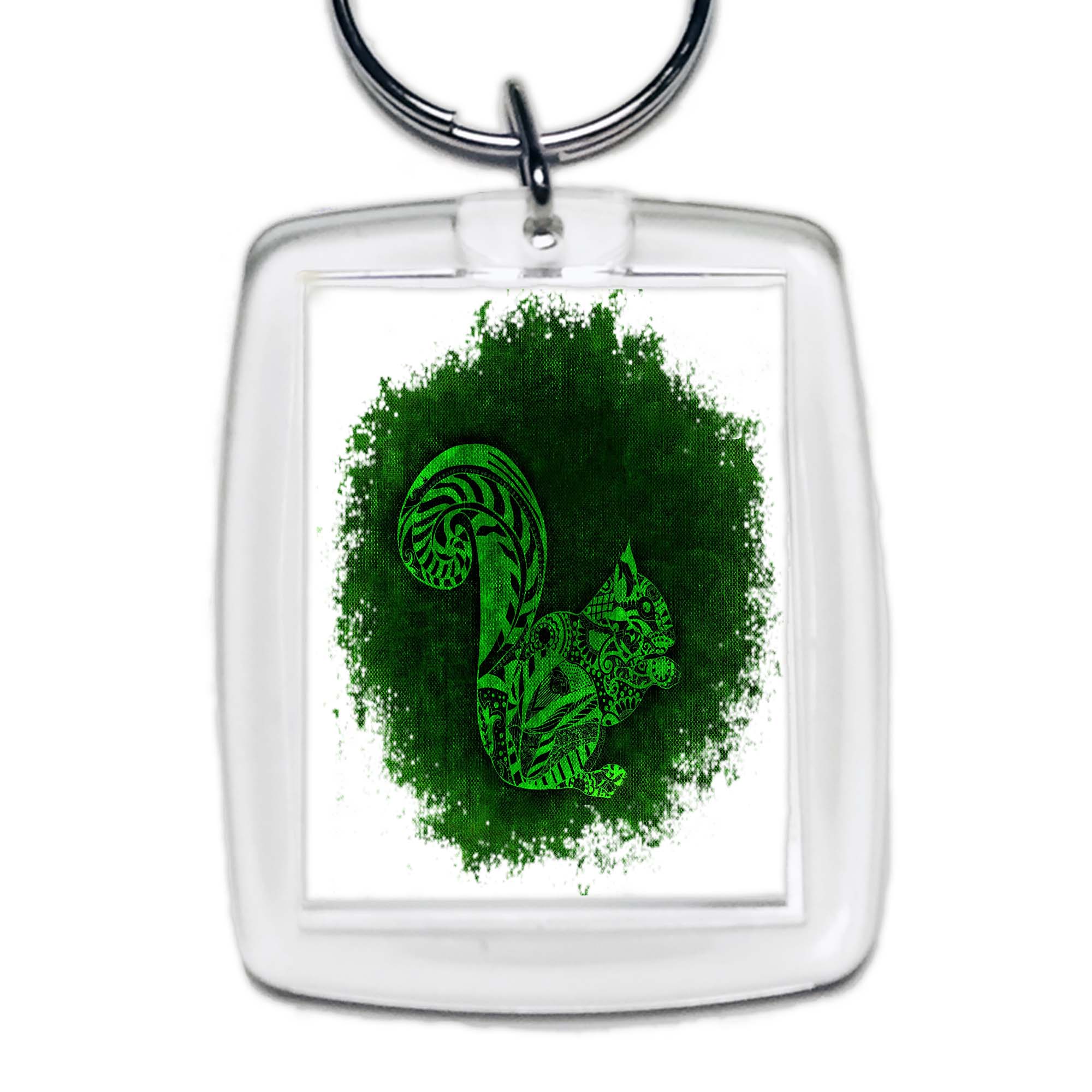 Brelok akrylowy Wiewiórka z Podlasia