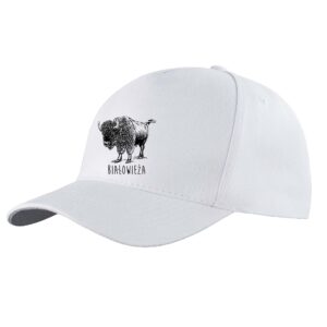 Czapka daszek Białowieża. Śladami Żubra