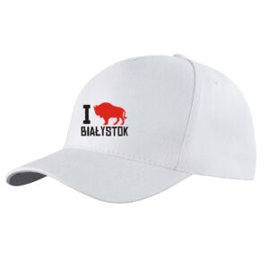 Czapka daszek Kocham Białystok
