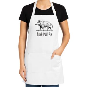 Fartuch kuchenny Białowieża. Śladami Dzika
